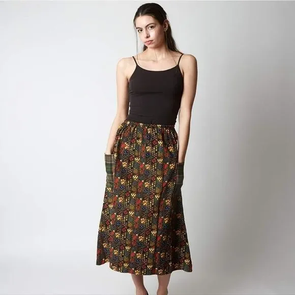 NWT Stanley Carroll Designer Corduroy Skirt - Picture 3 of 6